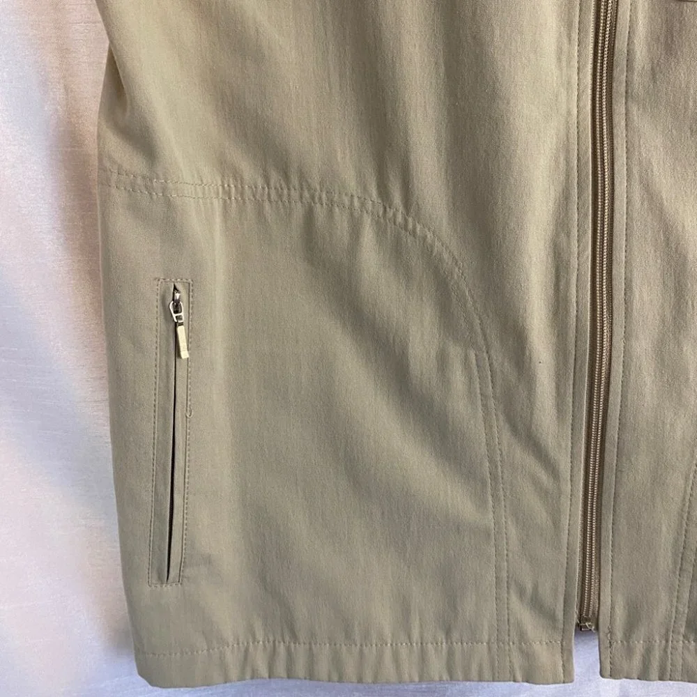 Vintage Beige Travel Wear by Glensport Hiking  Vest Ladies 14 - Picture 7 of 15